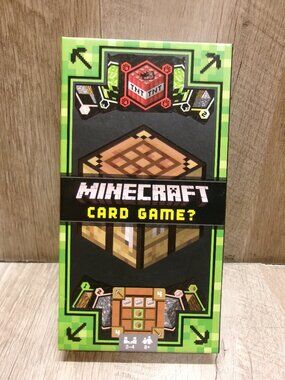 Minecraft Card Game is a fun and fast-paced game for 2–4 players ages 8 and up.